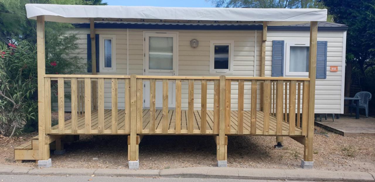 Mobil Home - Tv - Camping '4 Etoiles' - Vic-La-Gardiole - 003 外观 照片